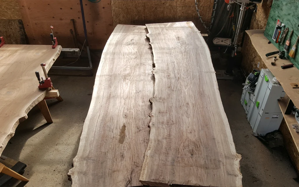 Claro Walnut Raw Slabs