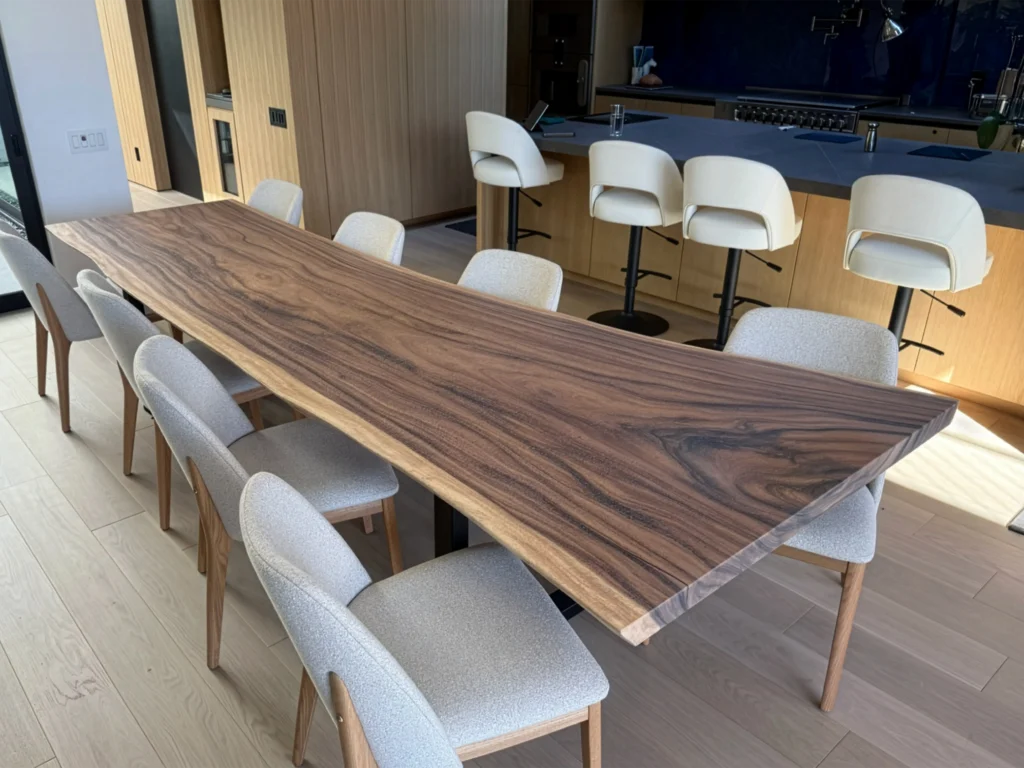 Monkey Pod Live Edge Table