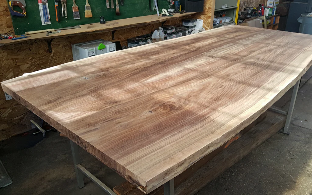 Walnut Live Edge Table Top