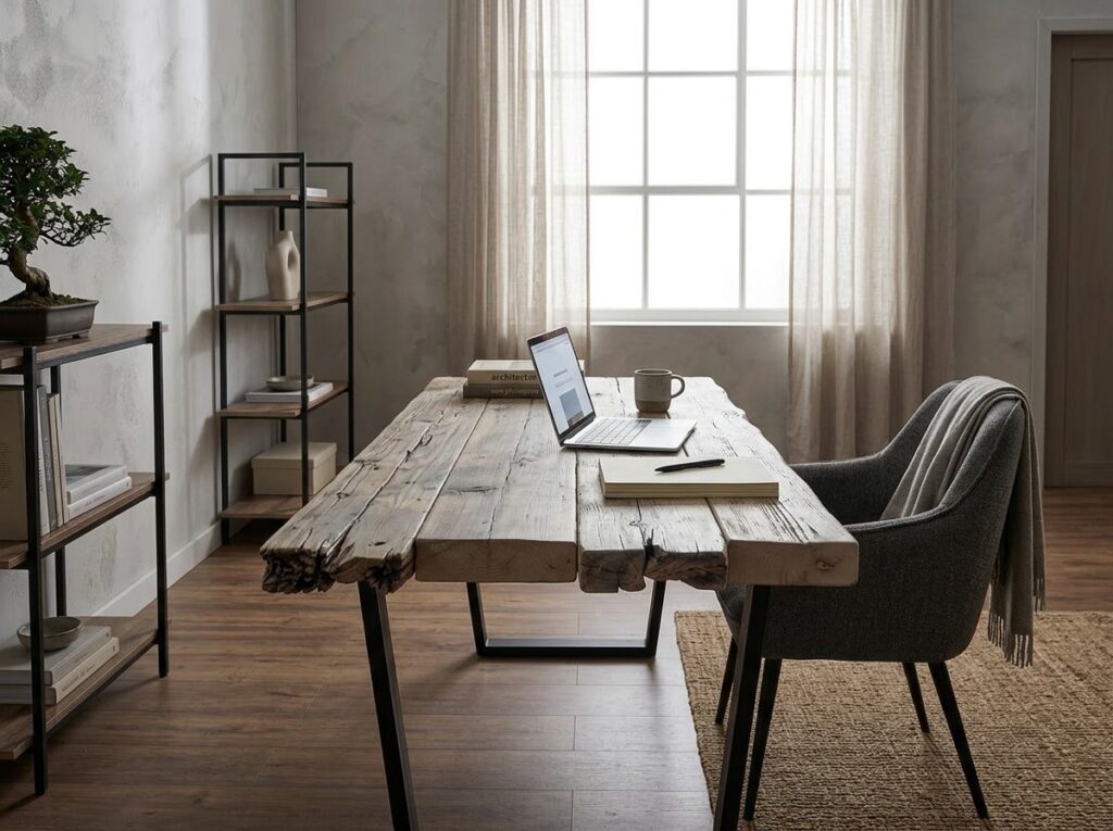 Reclaimed Cedar Bleachers Table
