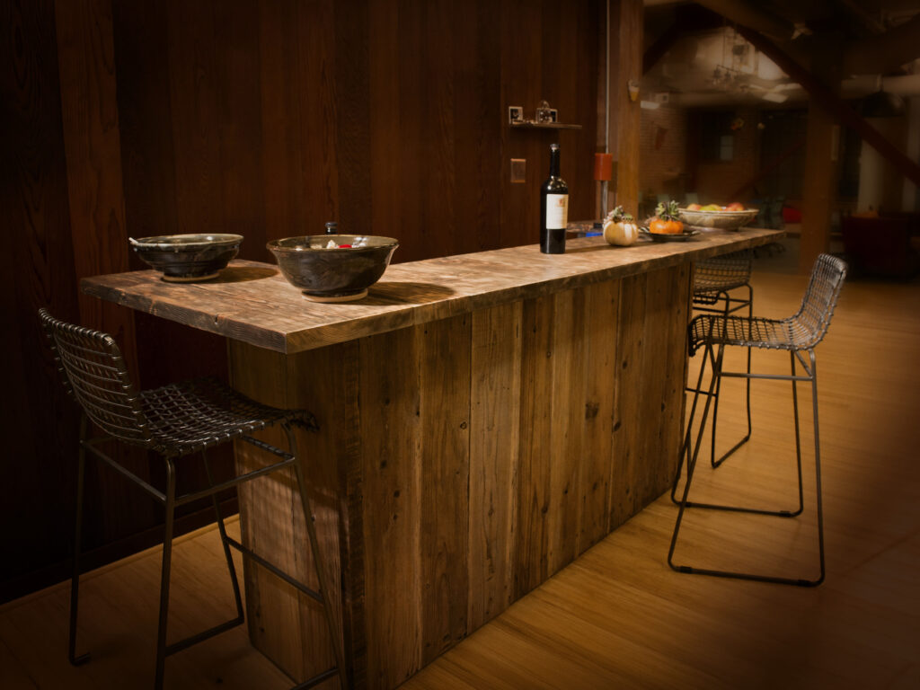 Reclaimed Wood Bar