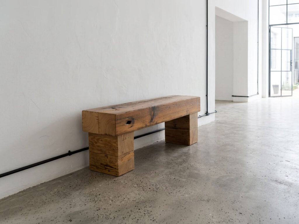 Reclaimed Wood Bench