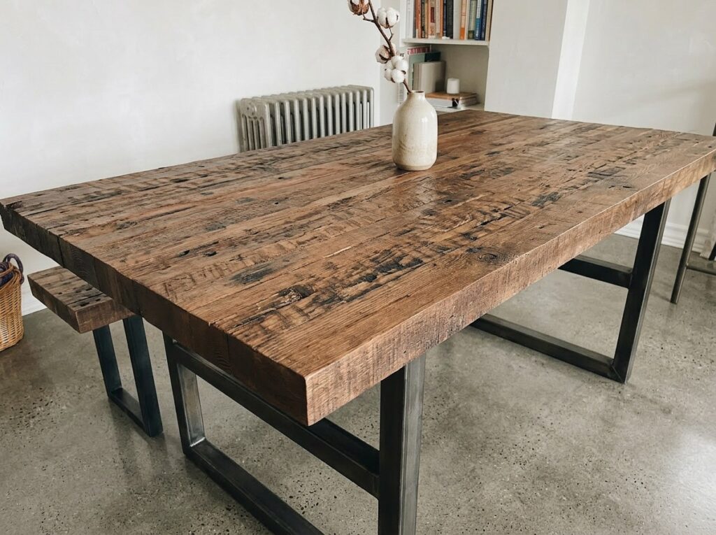 Reclaimed Wood Dining Table
