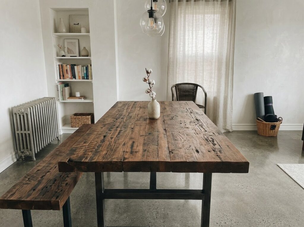 Reclaimed Wood Dining Table