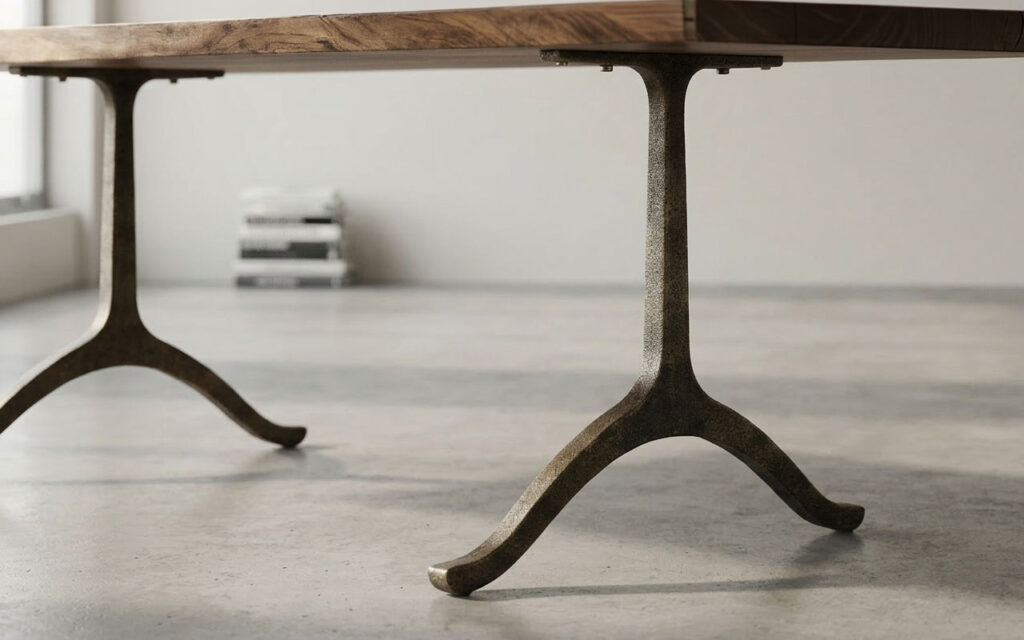 Cast Iron Wishbone Table Legs