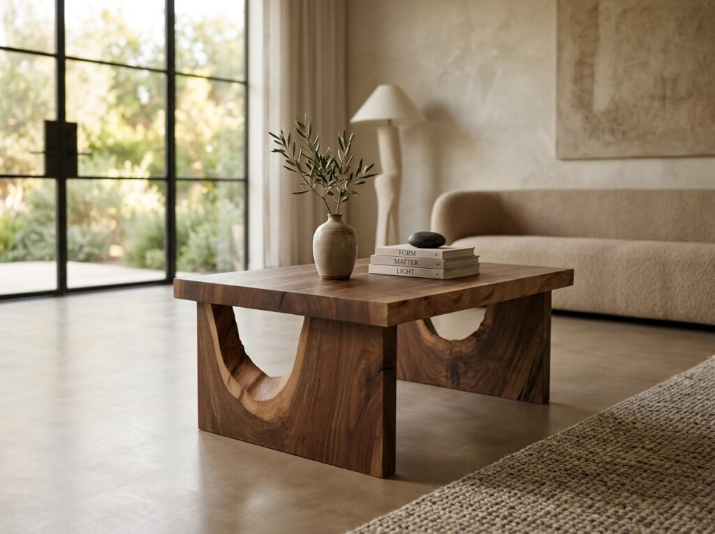 Claro Walnut Coffee Table
