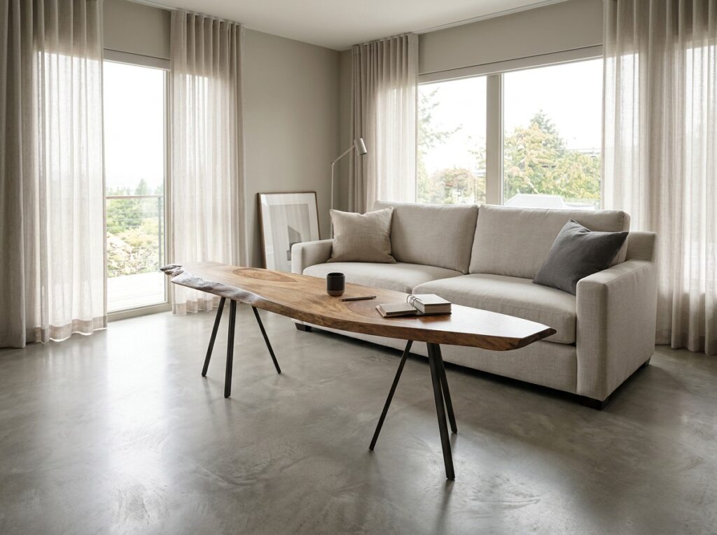 Hawaiian Mango Live Edge Coffee Table