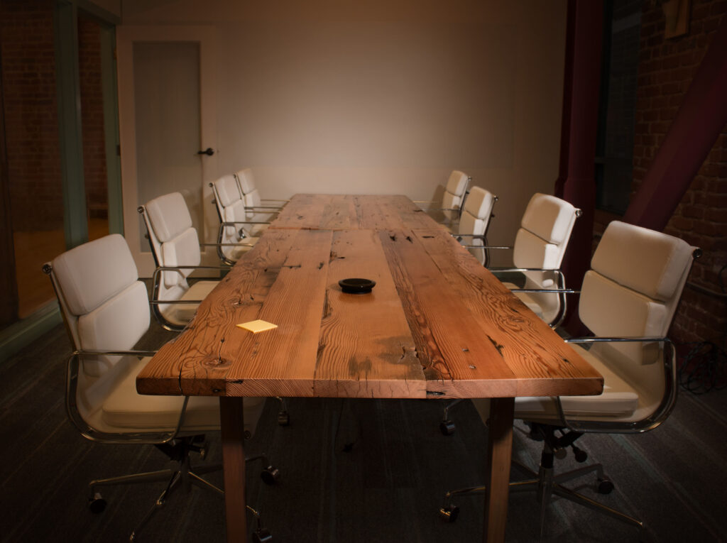 Reclaimed Wood Conference Table