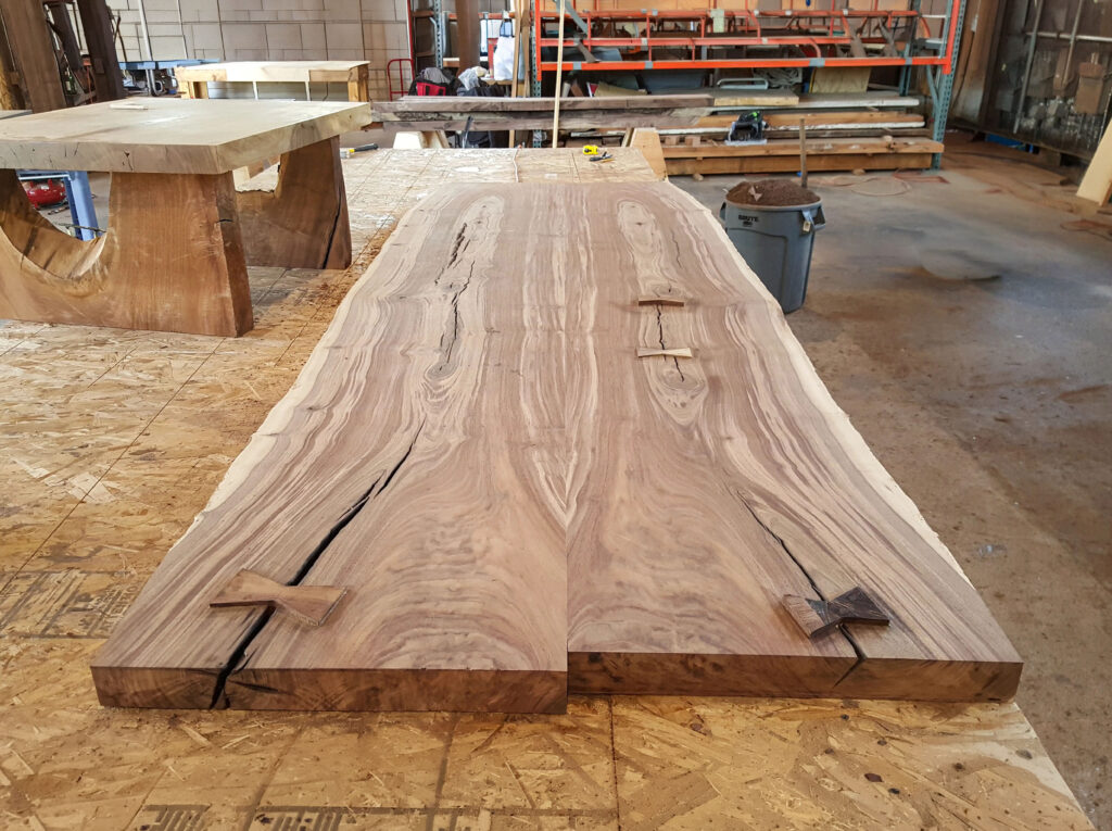 Walnut Book Matched Tabletop